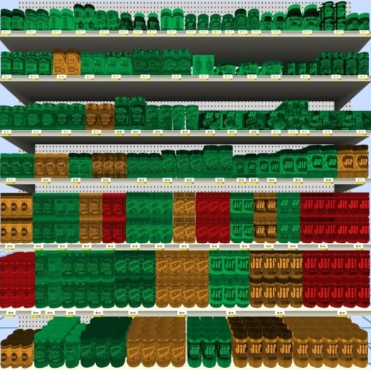 Expand SKU offerings with virtual shopper decision trees