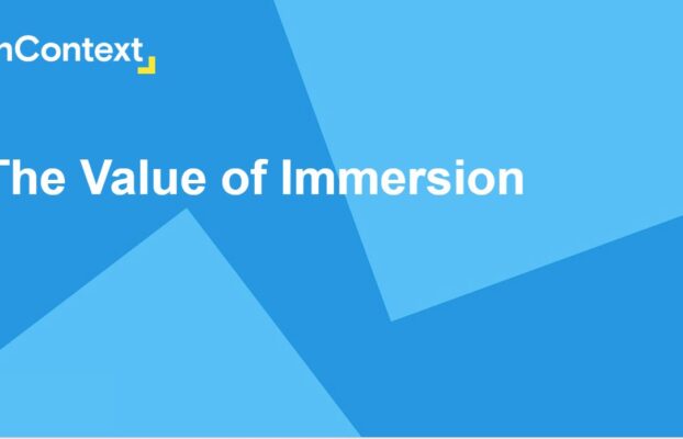 The Value of Immersion in Retail